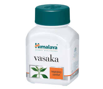 Vasaka Himalaya (Васака Хималаи), 60 капсул,  для лечения респираторных заболеваний