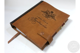 ежедневник ручной работы, подарок руководителю, оригинальный подарок, кожаный ежедневник, ежедневник на заказ, что подарить