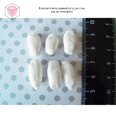 Силиконовый молд "Жимолость"