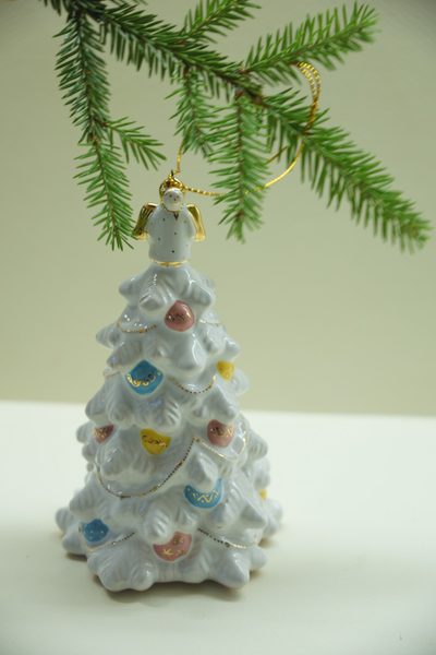 Елка с ангелом Рождественская