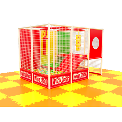 Игровой лабиринт «Фитнес» 3,6х2,4х2,7м.