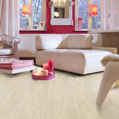 Виниловый пол Wineo 400 Wood XL Silence Oak Beige DB00124 клеевой