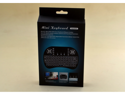 Беспроводная блютус мини Клавиатура для Android и SMART TV телевизора с Тачпадом и Подсветкой UKC I8 L