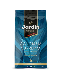 Кофе в зернах Jardin Colombia supremo 100% арабика 1 кг