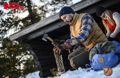 Вязаная шапка Fjallraven Byron Hat из натуральной шерсти