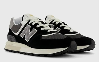 New Balance 574 Legacy Black (Черные) сбоку