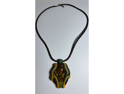 Подвеска с янтарем