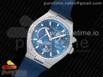 Overseas Dual Time Power Reserve TWA Best Edition Blue Dial