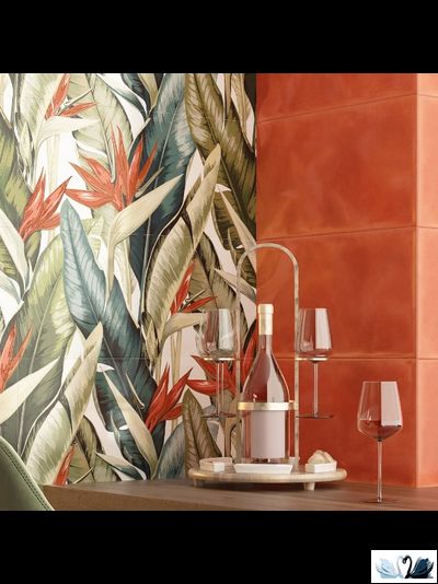 xПлитка настенная Gracia Ceramica Mango ocher wall 25 х 60 см охра
