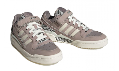 Adidas Forum Low Criss Cross Pattern Oxide Taupe