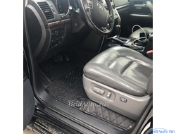 5D и 3D коврики из эко кожи в салон Toyota Land Cruiser 200 в Москве