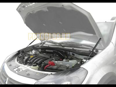 Амортизаторы капота, 2 шт. АвтоУпор для Renault Sandero StepWay I 2010-2014