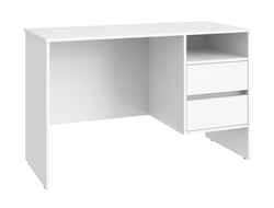 Набор мебели ОСКАР - Стол ОС-23 Белый структурный правый