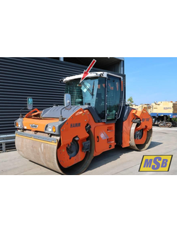 Стекло лобовое среднее на Hamm HD+90, Hamm HD+110, Hamm HD+140