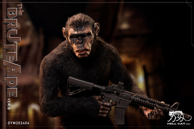 Шимпанзе Коба (серия "Планета Обезьян") - Коллекционная ФИГУРКА 1/6 Ape Leader Standard ver (DYM202404A) - Hell Cat