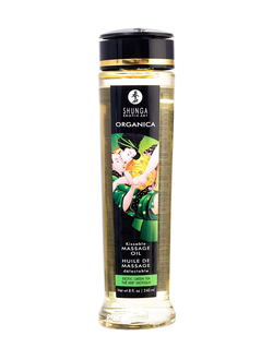271100 Масло массажное Shunga Organica «Зелёный чай», 240 мл