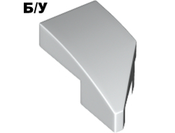 ! Б/У - Wedge 2 x 1 x 2/3 Left, White (29120 / 6213880) - Б/У