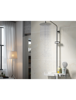 Смеситель с тропическим душем Лемарк Lemark Tropic LM7007C для ванны и душа