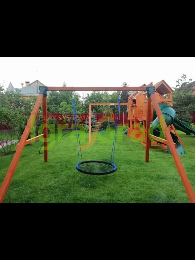 Качельный модуль "Гнездо-паутинка"