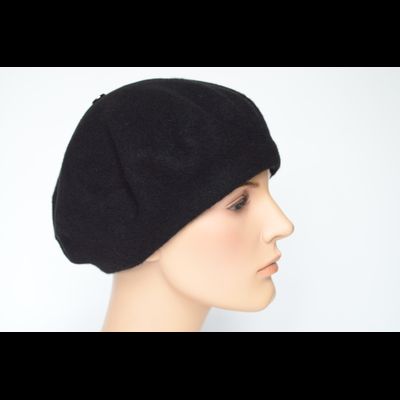 Берет Vizio 1011 BL черный фетр