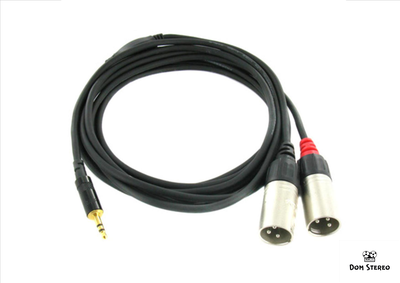 Изображение Cordial CFY 3 WMM кабель Y-адаптер джек стерео 3.5мм—2xXLR male