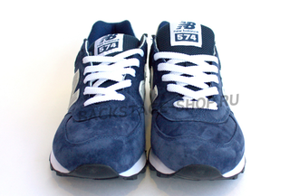 Кроссовки new balance 574 синий/серый