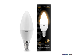 Gauss LED Candle 6.5w 830/840 E14