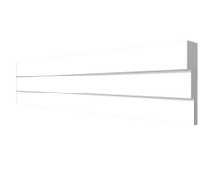 Молдинг Decor Dizain DD624, дюрополимерный, влагостойкий, под покраску, длина 2 м