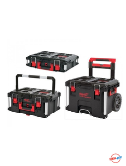 Набор кейсов Milwaukee PACKOUT 4932464244