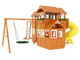 Детская площадка IgraGrad Клубный домик Макси с трубой Luxe