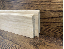 Плинтус из массива дуба "Прямой" 70х15 и 80х15