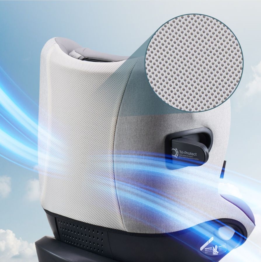 Специальные вставки и дышащие ткани  способствуют циркуляции воздуха, обеспечивают ребенку комфорт