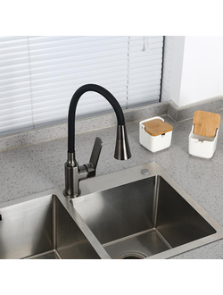 Смеситель для кухни с гибким изливом Frap H62-9 F4462-9