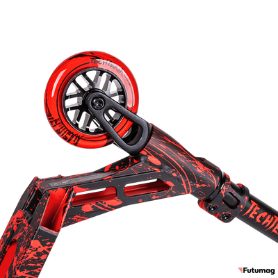 Трюковый самокат TechTeam Drop WT красный