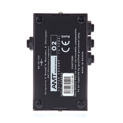 AMT O2 - двухканальный гитарный предусилитель (Orange) [без БП]