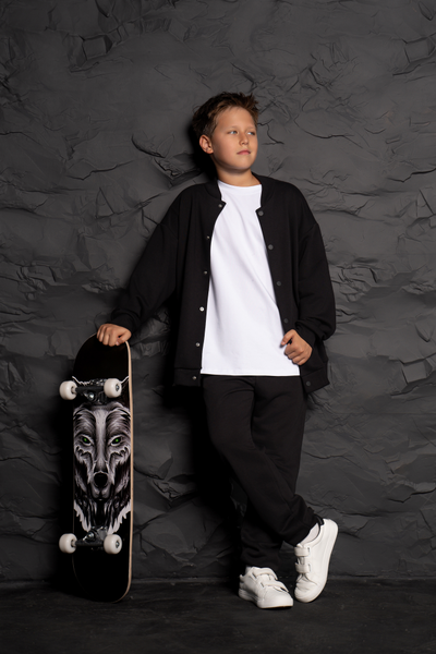 Брюки спортивные чёрные