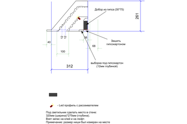 Итак, светильник высотой 3 метра. Технически состоит из 4х основных частей, 2х вспомогательных и электрики, которые монтируются по месту.