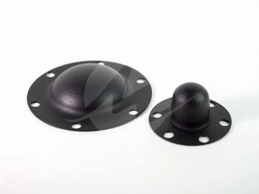 Крышки танкового редуктора. Материал - сталь. Порошковая покраска.