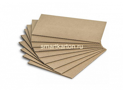 Микрогофрокартон Т12 1000х700 бур/бур