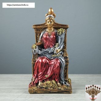 Статуэтка &quot;Фортуна с рогом изобилия на троне&quot; (Figurine &quot;Fortune&quot;)