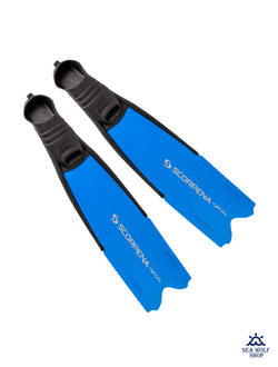 Ласты длинные 42/44 разборные Scorpena X3 Apnea синие