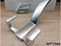 Крючок СТИЛЬ 3-х рожковый МАТОВЫЙ ХРОМ