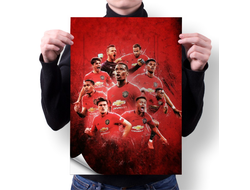 Плакат Манчестер Юнайтед, Manchester United FC №3