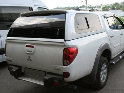 Кунг N-design белый W32 на удлиненный Mitsubishi L200 2014-2015 в Перми и Екб от AvengerUral.ru
