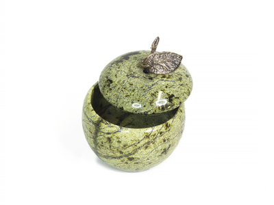 Шкатулки из камня змеевик, разные виды