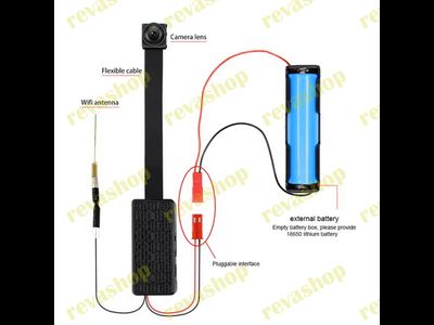Портативная мини видеокамера 4K WiFi IP