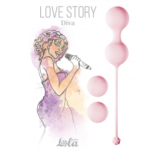 3012 НАБОР ВАГИНАЛЬНЫХ ШАРИКОВ LOVE STORY DIVA Lola Games