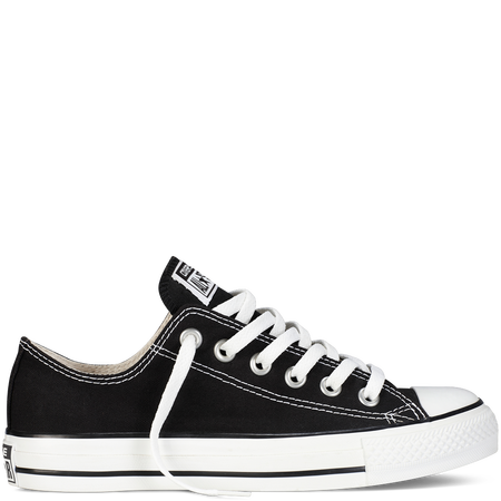 Кеды Converse (конверс) черные низкие купить в Москве, Converse black m9166