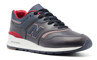 New Balance 997 Синие с белым кожа (41-45) Арт. 004M