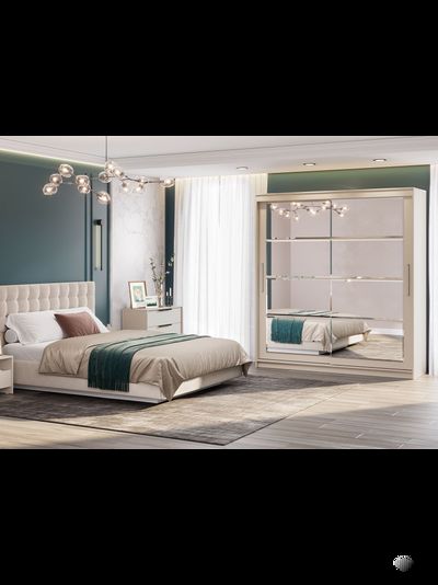 ШКП 3  Макс 2 м  Шкаф-купе Меланж